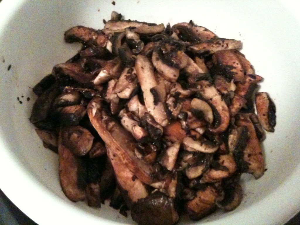 Seared Mushrooms